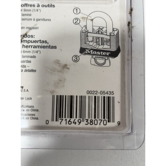 Lot of 2 MASTER LOCK 22D + Guard Locker COMBINATION 1504 NOS - Picture 10 of 11